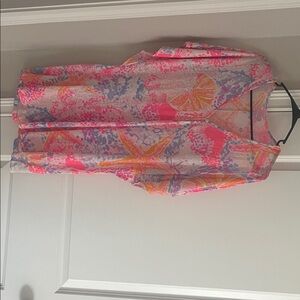 NWT Lilly Pulitzer Balleta Coverup Bohemian Beach